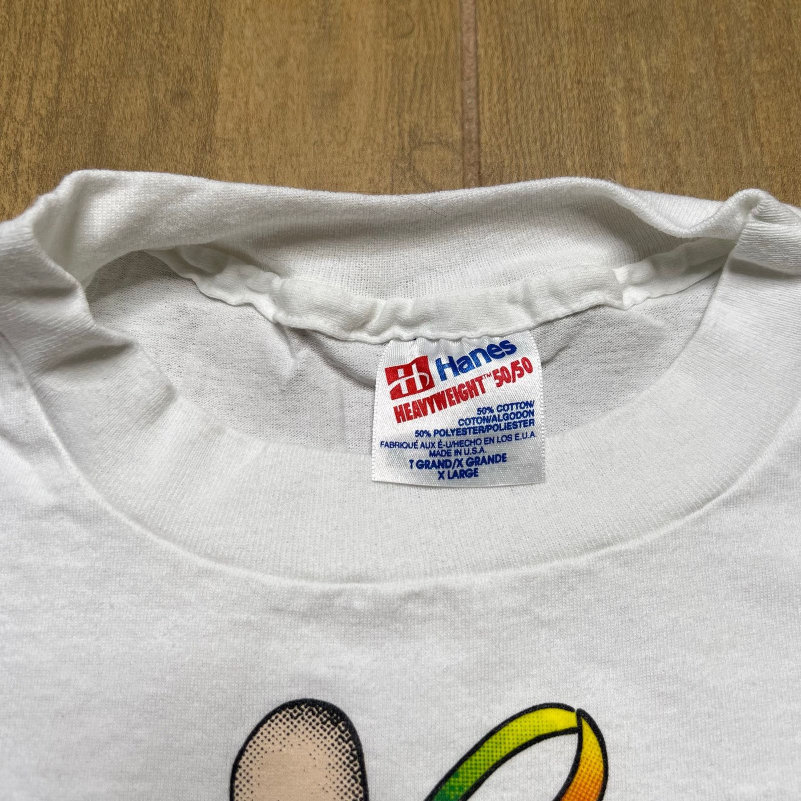Hanes vintage T-shirt Men Sz XL Make-A-Wish Show-N-Shine 90s Size US XL / EU 56 / 4 - 3 Thumbnail