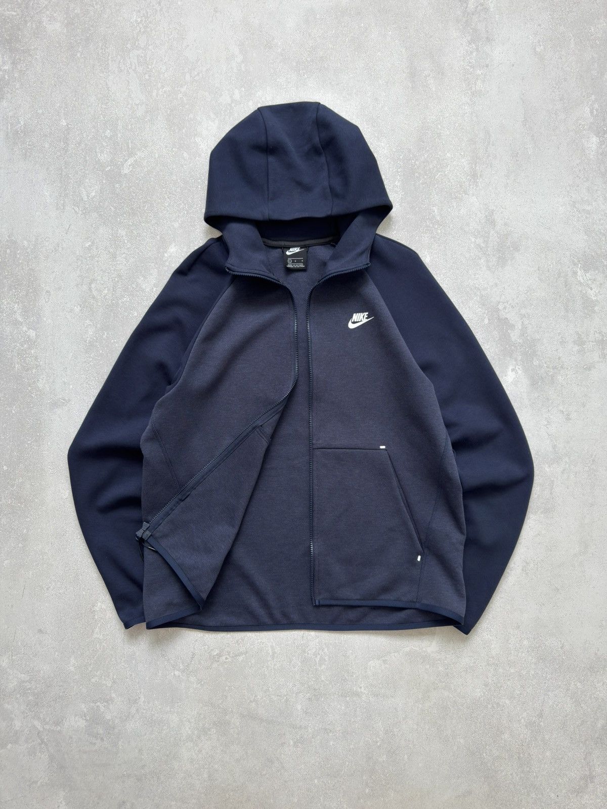 Nike Tech Fleece Full Zip Hoodie Drill Y2K