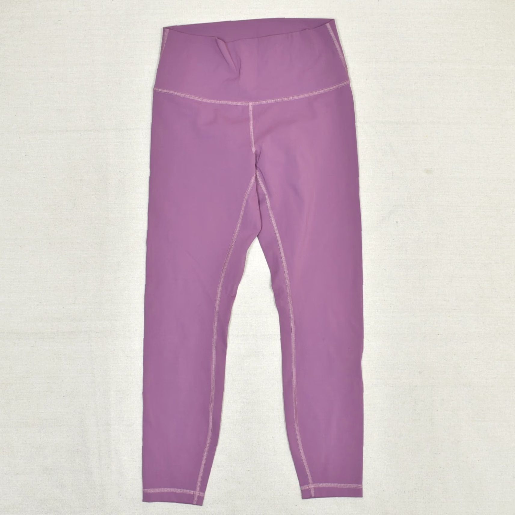 Lululemon Lululemon Women Skinny Legging Pants Polyester Purple 8 Pull On Gym Casual Ankle Logo Womens Size 30" / US 8 / IT 44 - 2 Thumbnail