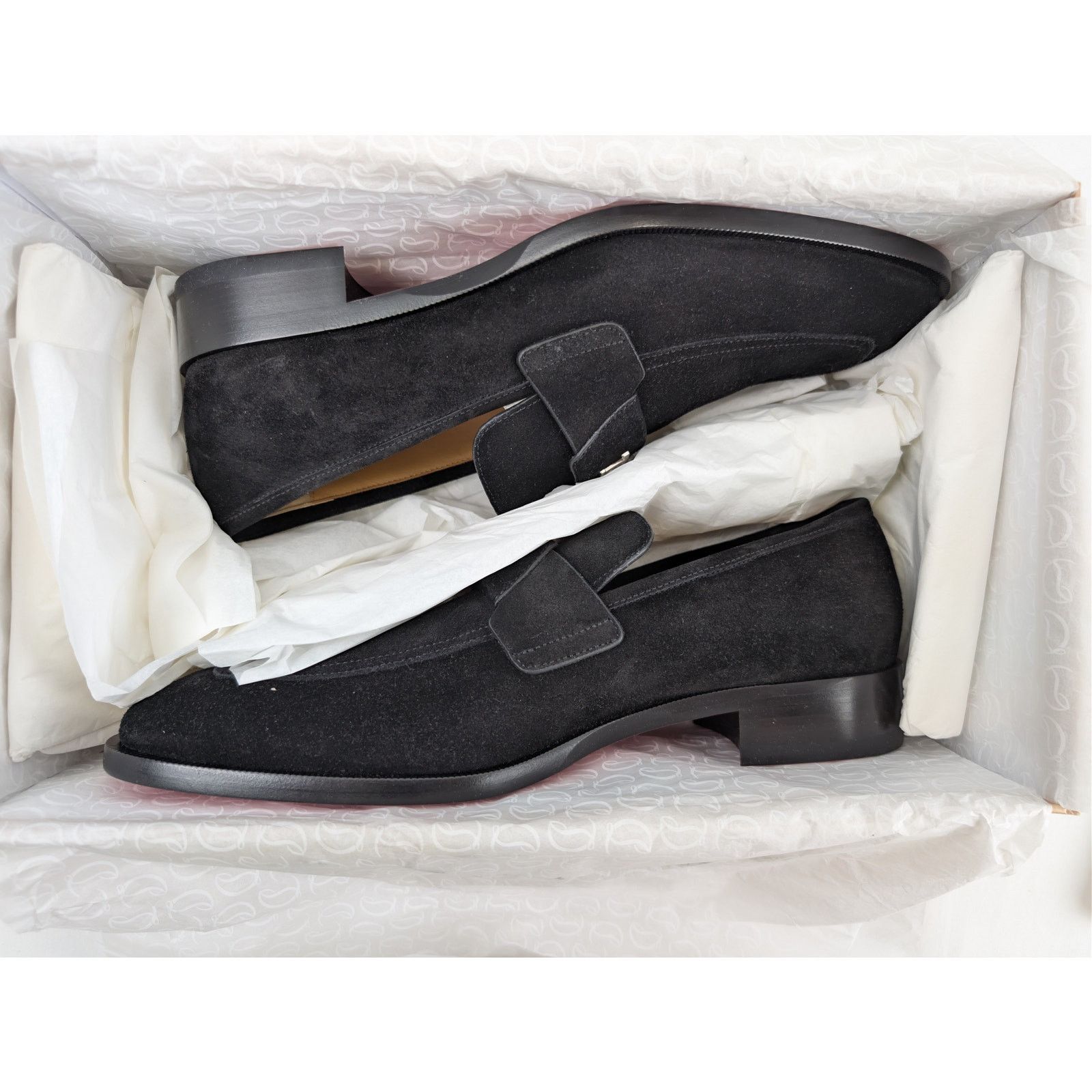 Christian Louboutin o1rshd1 Varsimoc Flat shoe Boots in Black 44.5 Size US 11.5 / EU 44-45 - 22 Thumbnail