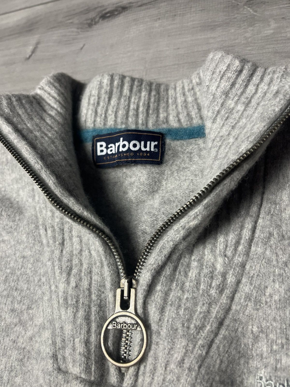 Barbour Barbour half zip sweater wool size Small Size US S / EU 44-46 / 1 - 4 Thumbnail