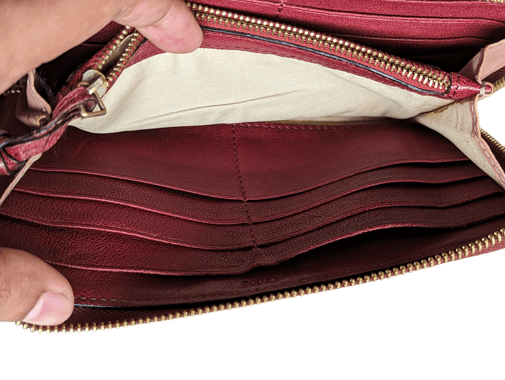 Chloe THRASED CHLOE WALLET LONG PURSE Size ONE SIZE - 4 Thumbnail