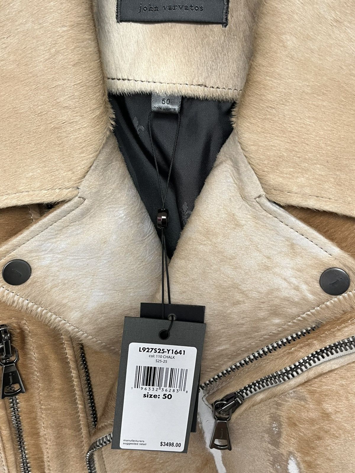 John Varvatos Chelsea Biker Jacket size EU 50 USA 40 Size US M / EU 48-50 / 2 - 12 Thumbnail