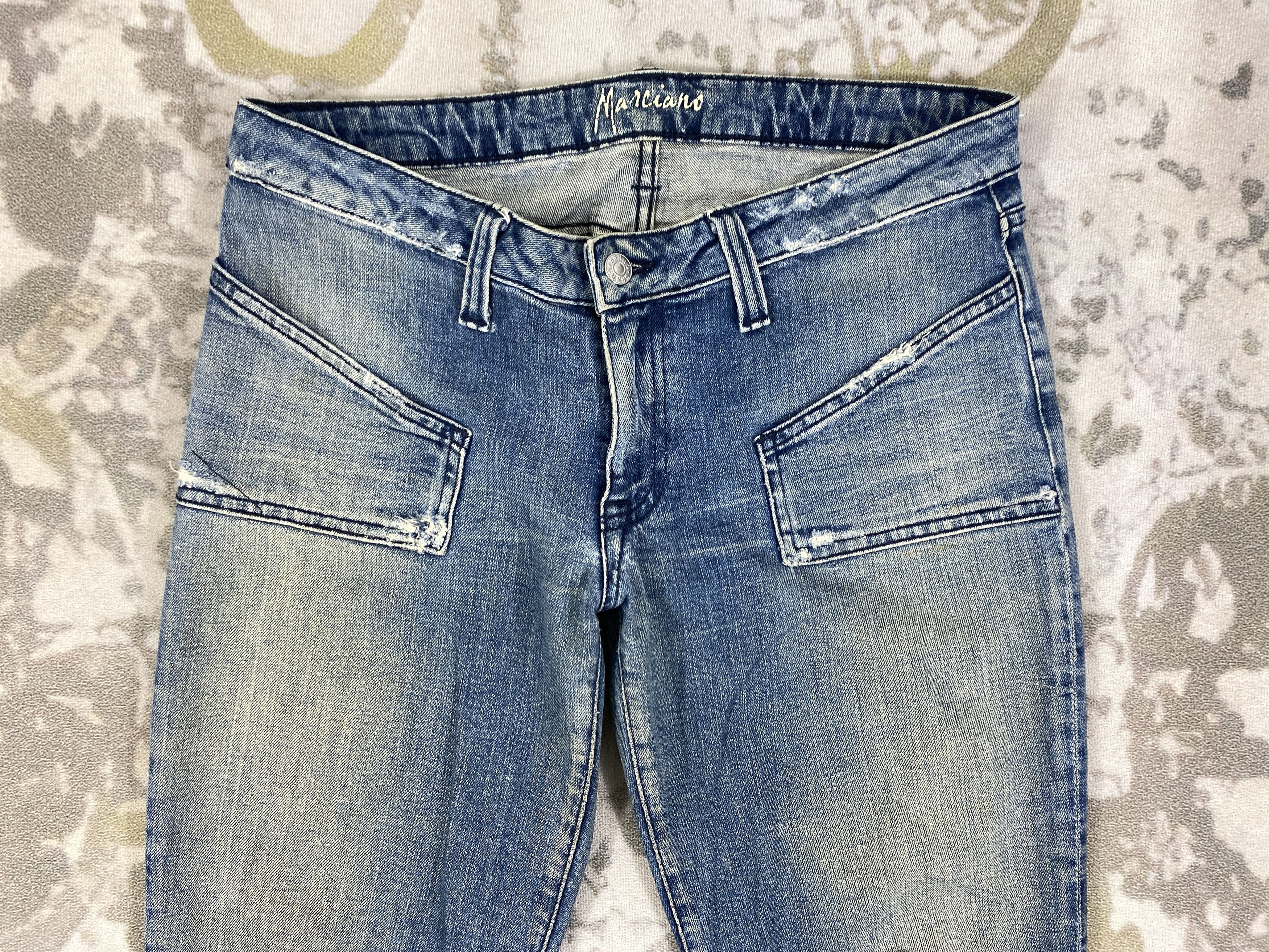 Le Grande Bleu (L.G.B.) Vintage japanese LGB style Jeans 33x31.5 - JN2982 Size US 33 - 3 Thumbnail