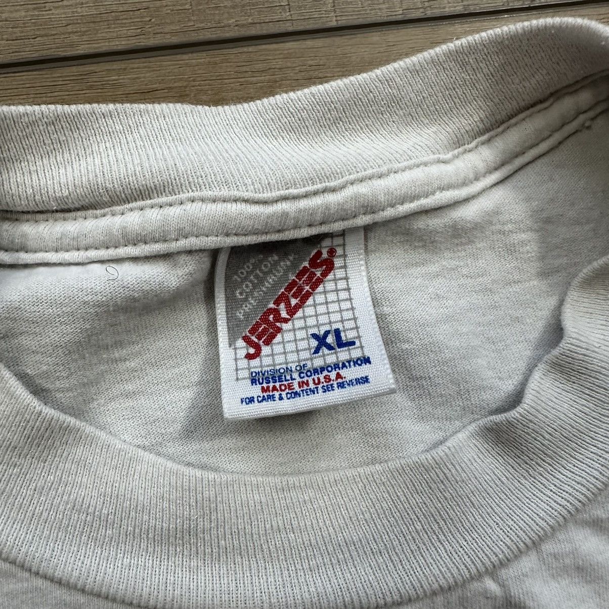 Jerzees Vintage 1996 Snap On Racing Day at the Race Graphic Tee Size US XL / EU 56 / 4 - 9 Thumbnail