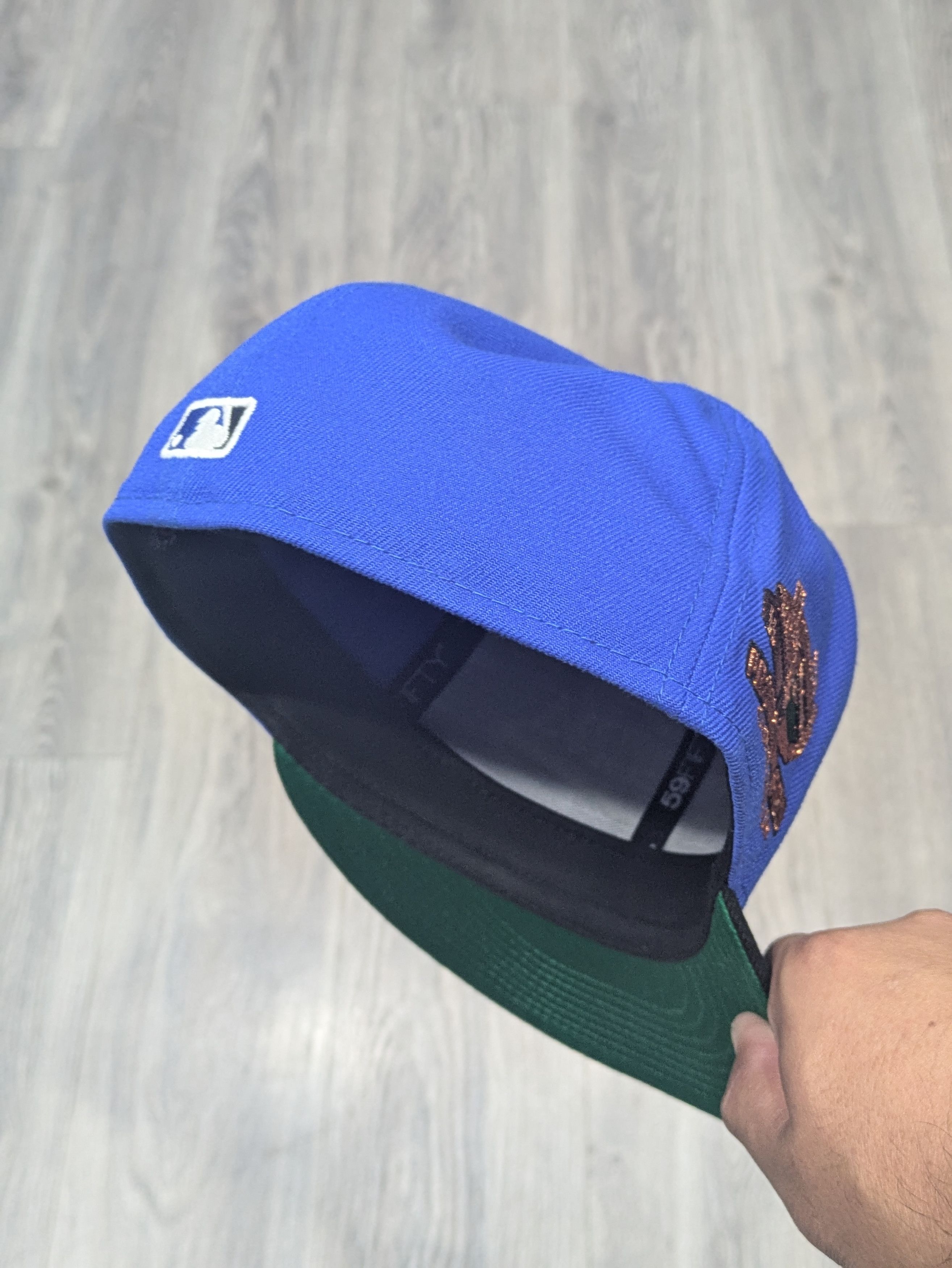 New Era 59fifty Cleveland Guardians 7 5/8 Blue Black Size ONE SIZE - 3 Thumbnail