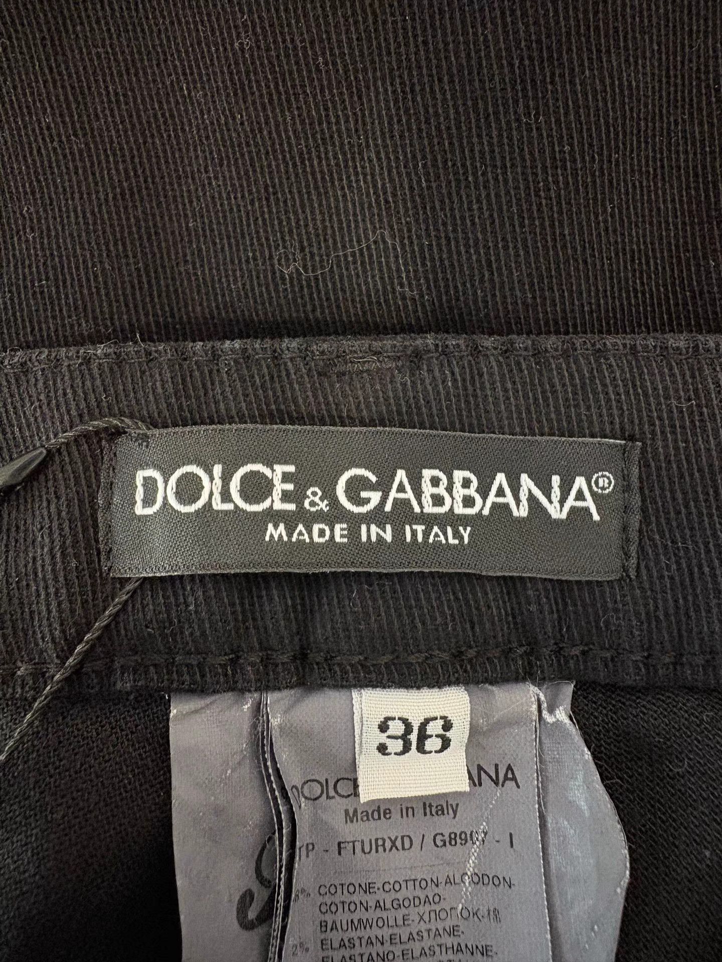 Dolce & Gabbana DOLCE&GABBANA Black Jeans Size US 36 / EU 52 - 4 Thumbnail