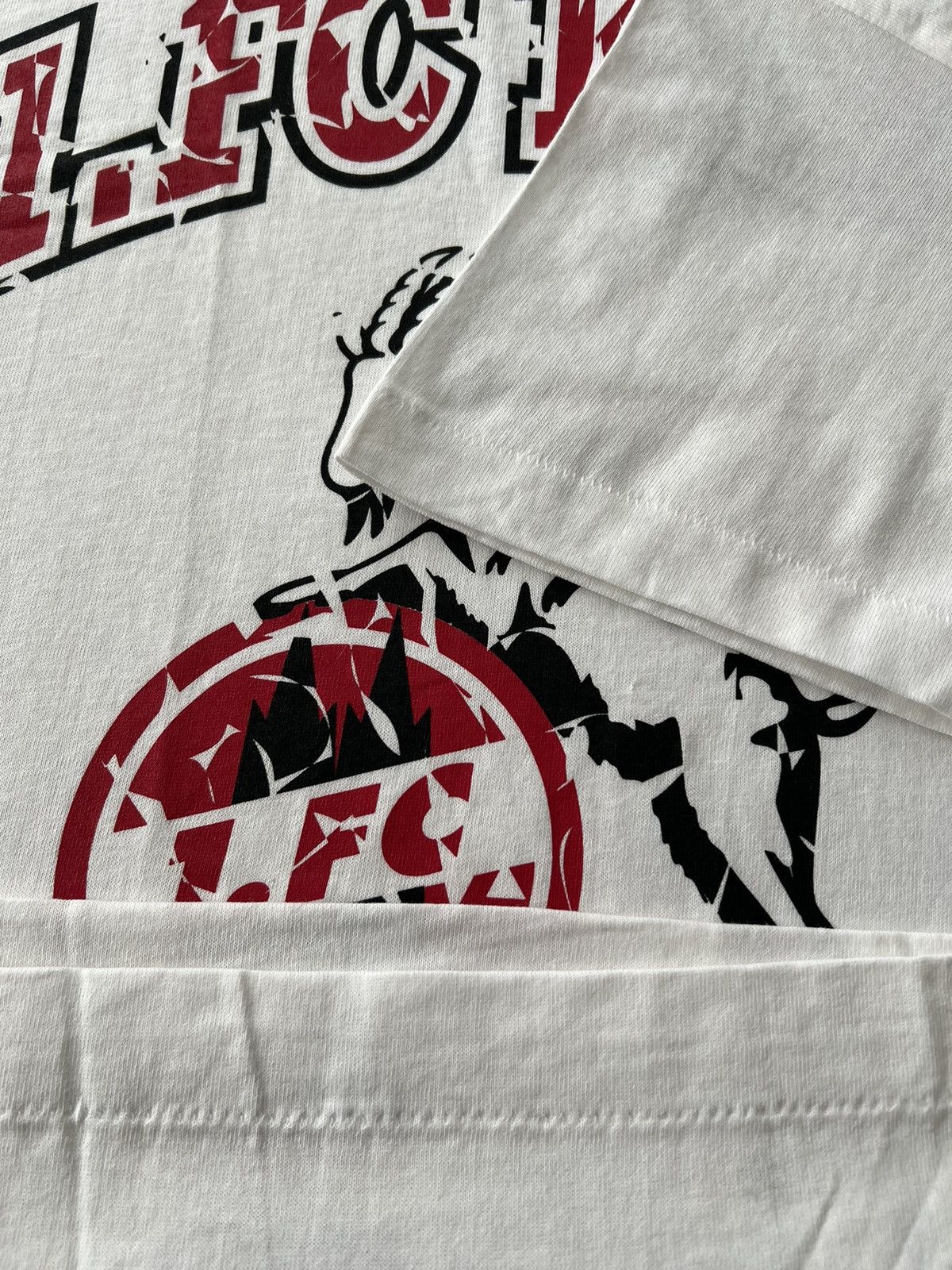 Vintage Vintage 90s FC Koln Soccer Football Nutmeg T-shirt Size US L / EU 52-54 / 3 - 7 Thumbnail
