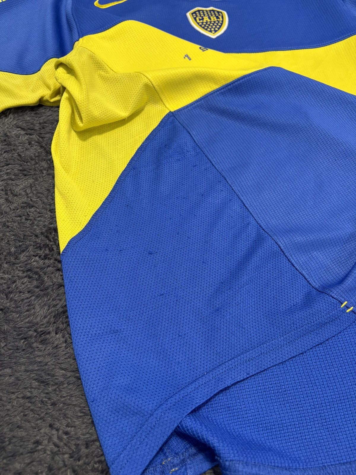Nike Vintage Nike CABJ Boca Juniors Brazil 2005 Jersey Tee Size US L / EU 52-54 / 3 - 11 Thumbnail