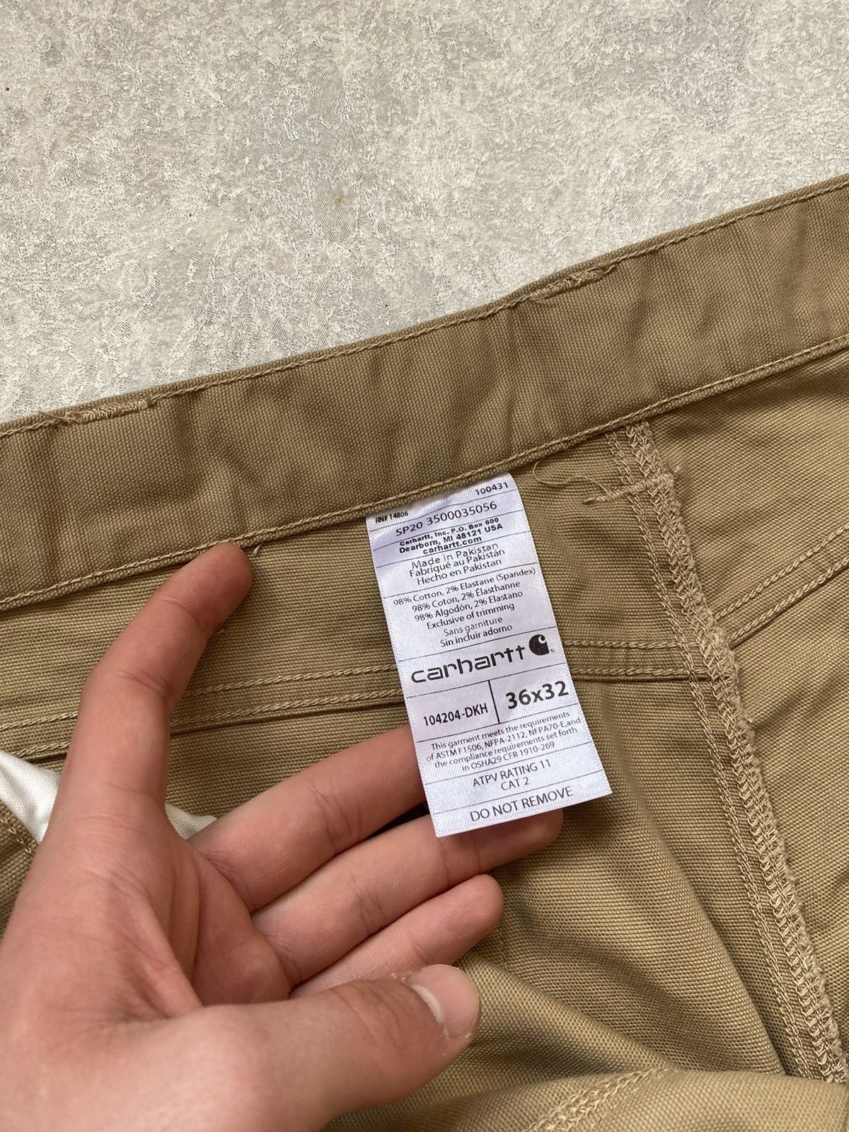 Carhartt Carhartt Carpenter Pants (Flame Resistant) Size US 36 / EU 52 - 8 Thumbnail