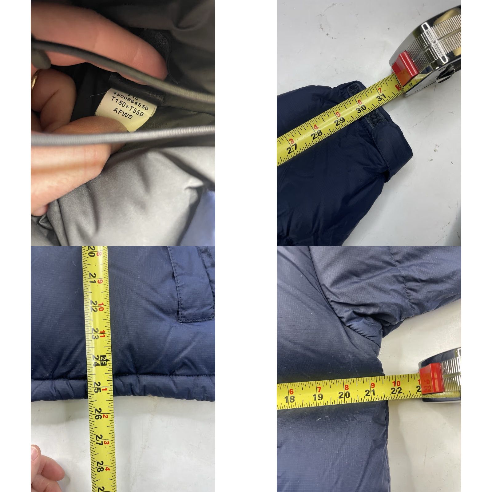 The North Face VINTAGE The North Face Nuptse Jacket Puffer 700 Down Navy Size Large Navy Blue Puffer Jacket Men Mens Size US S / EU 44-46 / 1 - 8 Thumbnail