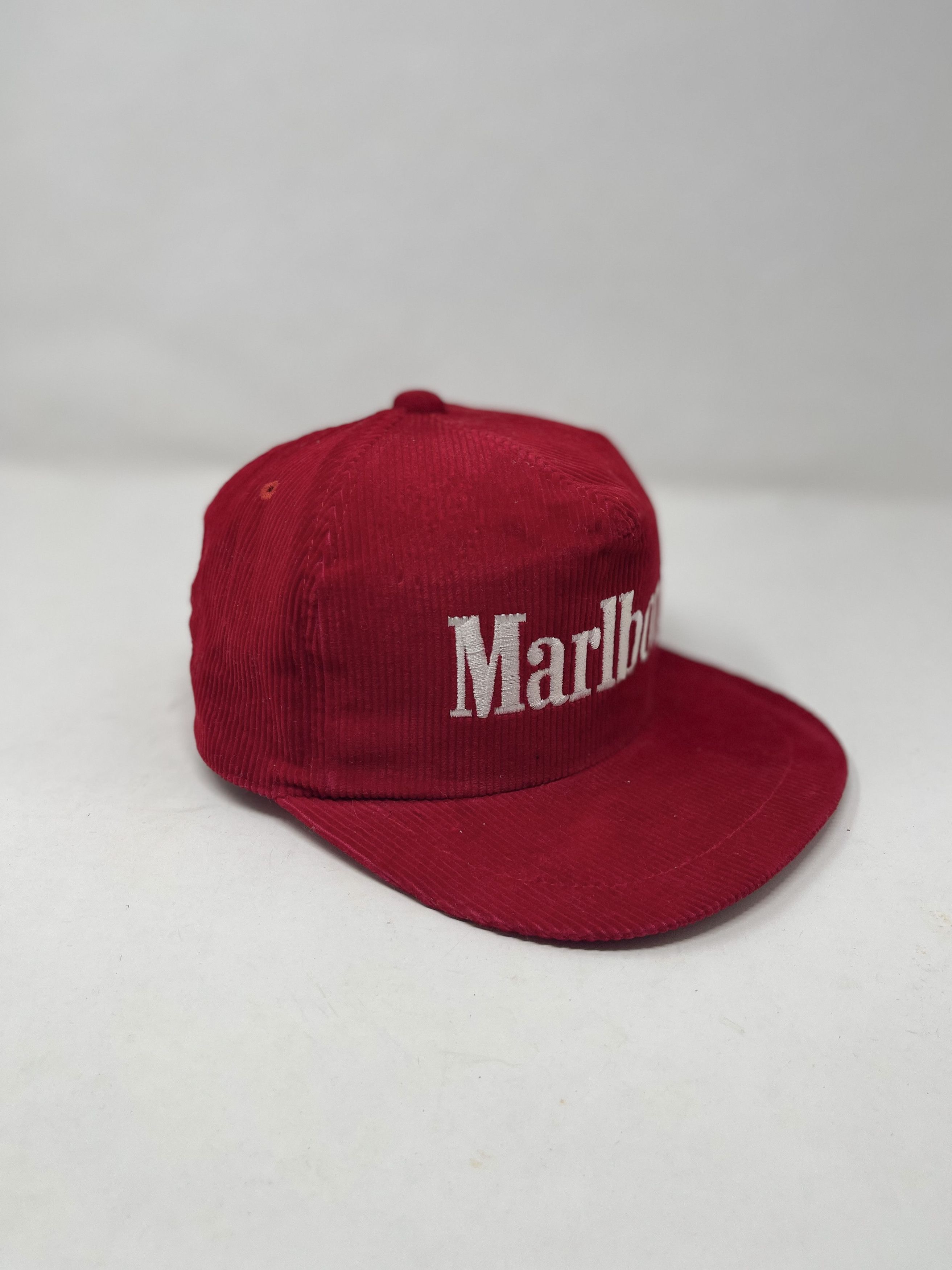 Marlboro Malboro Coduroy Snapback Hat Size ONE SIZE - 2 Thumbnail