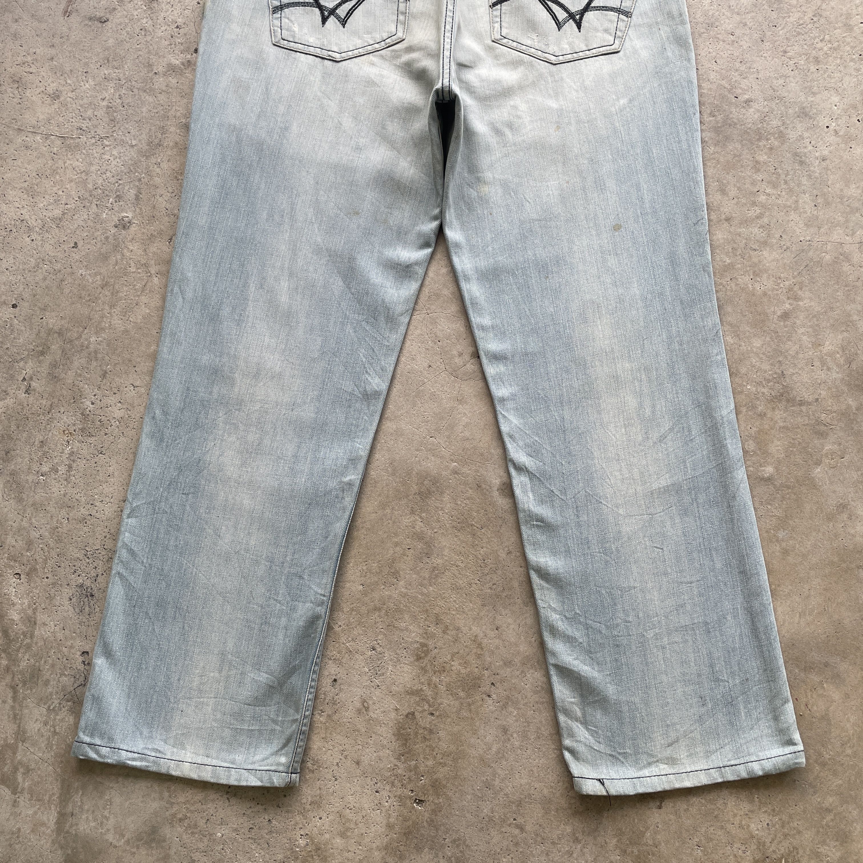 Japanese Brand VINTAGE JAPANESE JEANS FADED DENIM PANTS W33x27 Size US 33 - 12 Thumbnail
