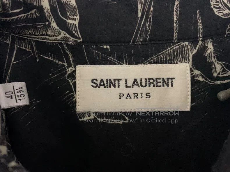 Saint Laurent Paris Saint Laurent Skull Banquet Print Short Sleeve Size US M / EU 48-50 / 2 - 3 Thumbnail