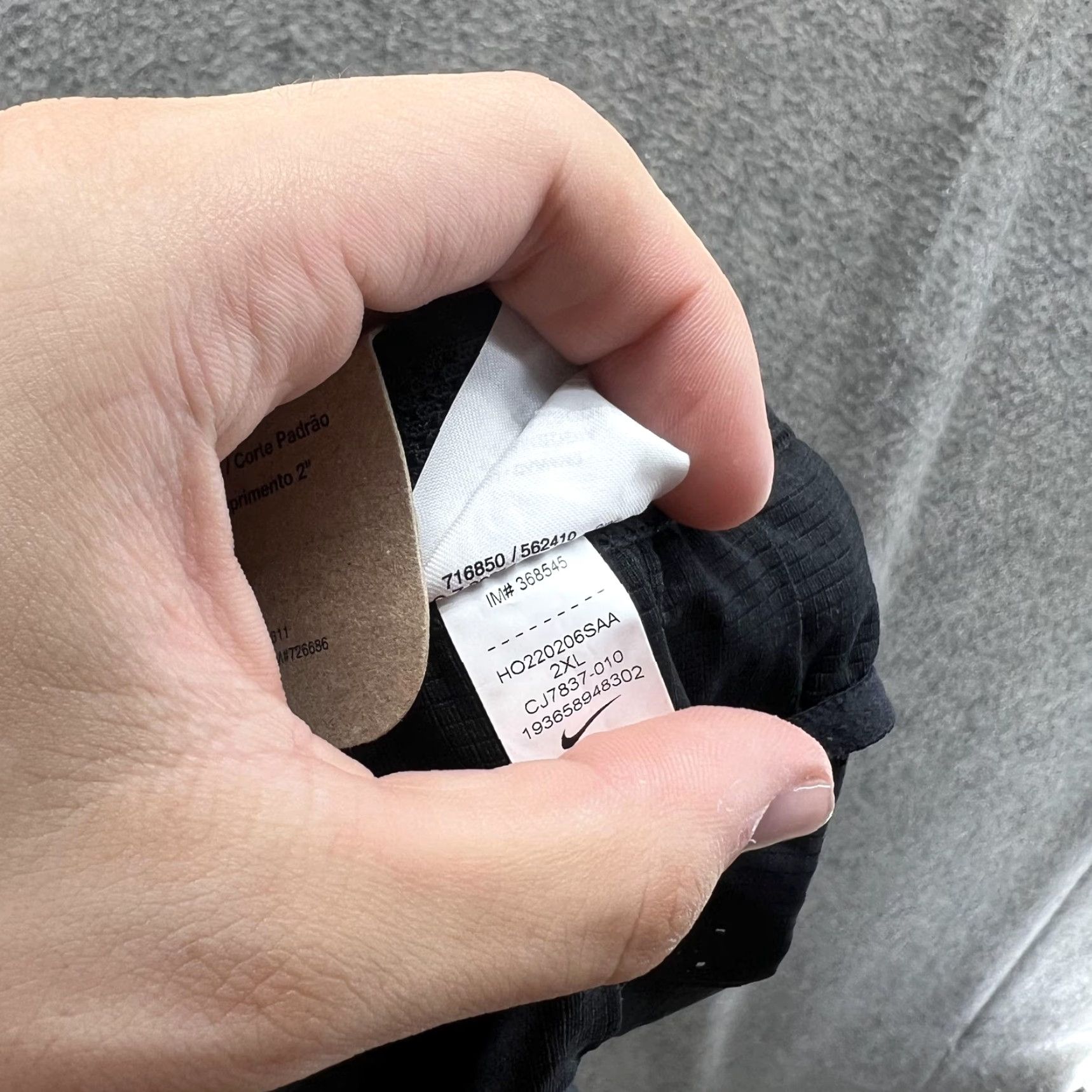 Nike Nike AeroSwift Running Shorts Mens 2XL Black Dri-FIT ADV 2in CJ7837-010 Size US 39 - 7 Thumbnail