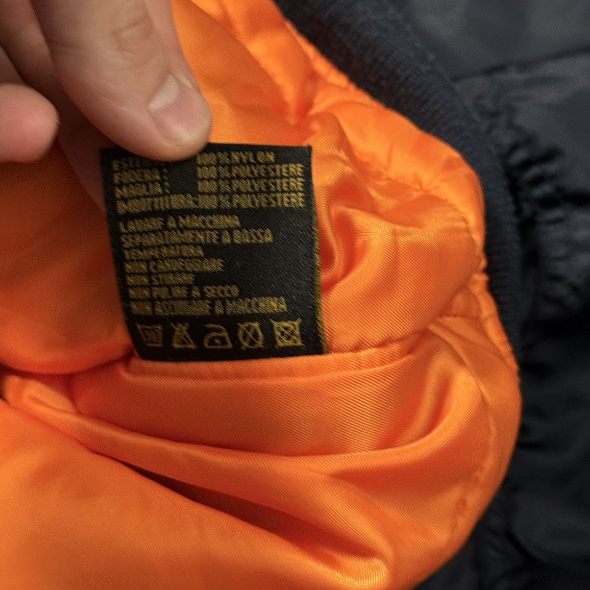 Avirex Avirex Vintage USA Flight MA1 Reversible Bomber Jacket Size US M / EU 48-50 / 2 - 11 Thumbnail