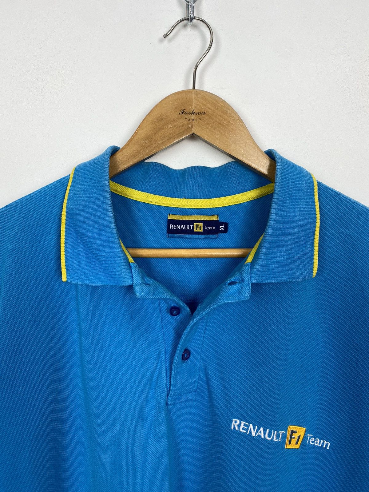 Formula 1 Renault F1 Racing Team Short Sleeve Polo Shirt Size XL Blue Size US XL / EU 56 / 4 - 3 Thumbnail