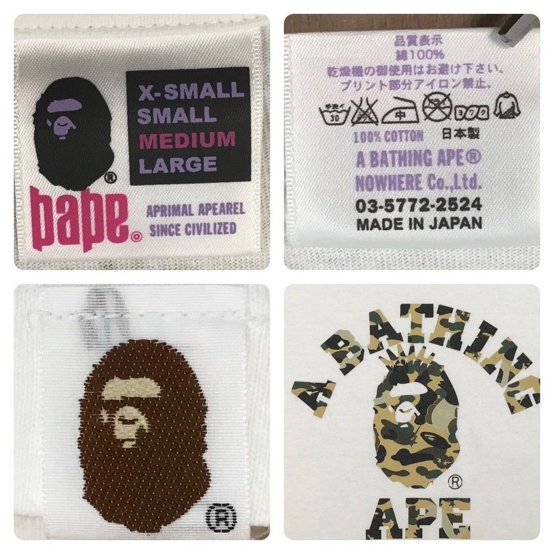 Bape × Kaws × Nigo KAWS × BAPE camo bendy NYC college logo T-shirt APE NIGO Size US M / EU 48-50 / 2 - 8 Thumbnail