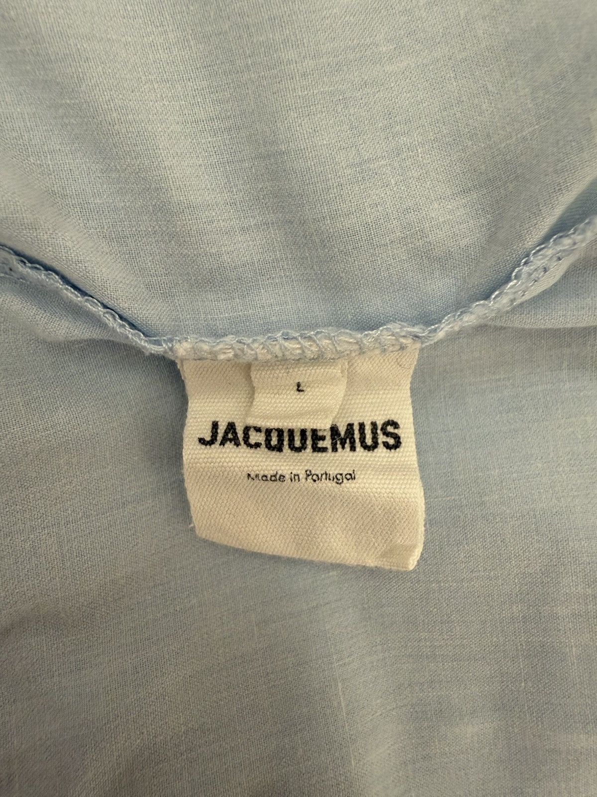 Jacquemus Jacquemus Blue Noli T-Shirt Size US L / EU 52-54 / 3 - 4 Thumbnail