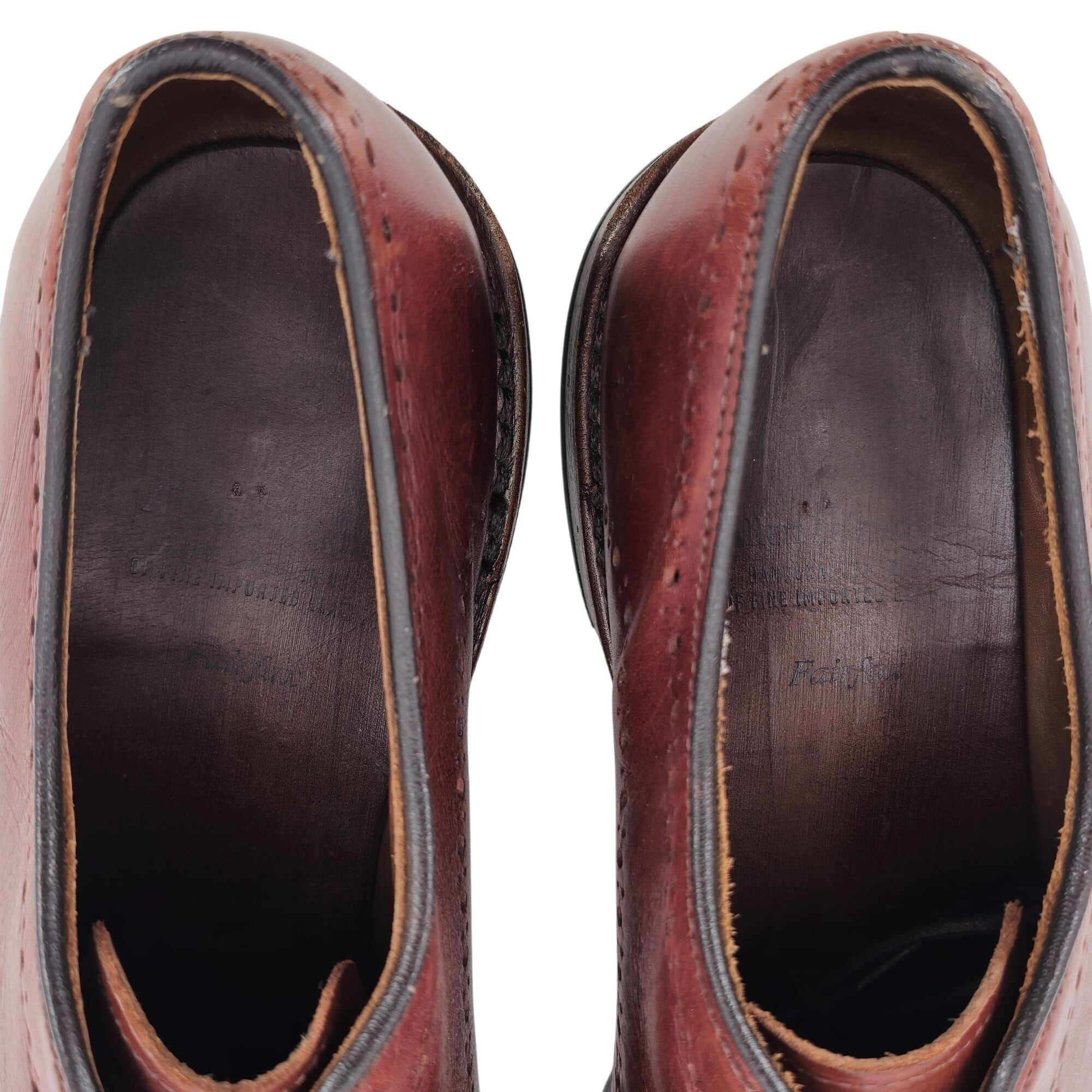 Allen Edmonds Allen Edmonds Fairfax Dress Shoes Mens size 8 Brown Leather Size US 8 / EU 41 - 5 Thumbnail