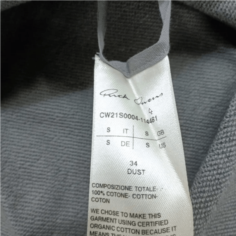 Champion × Rick Owens Rick Owens x Champion Women's Grey Brown Logo Size S / US 4 / IT 40 - 5 Thumbnail