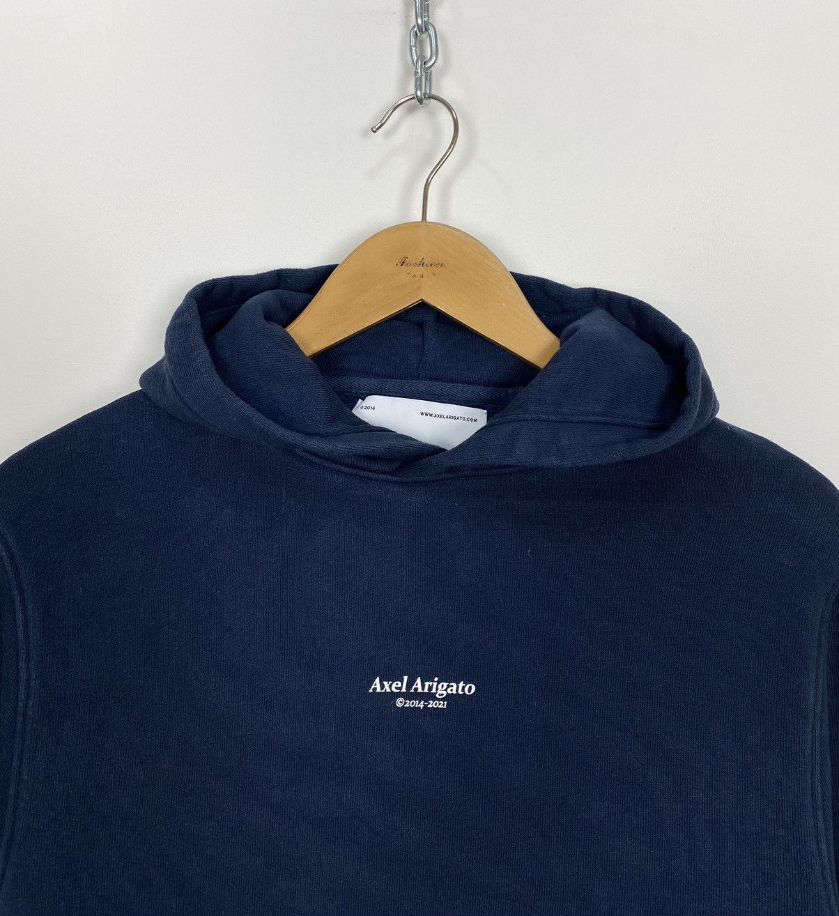 Axel Arigato Axel Arigato 2014-2021 Womens Hoodie Long Sleeve Blue Size S Size S / US 4 / IT 40 - 2 Thumbnail