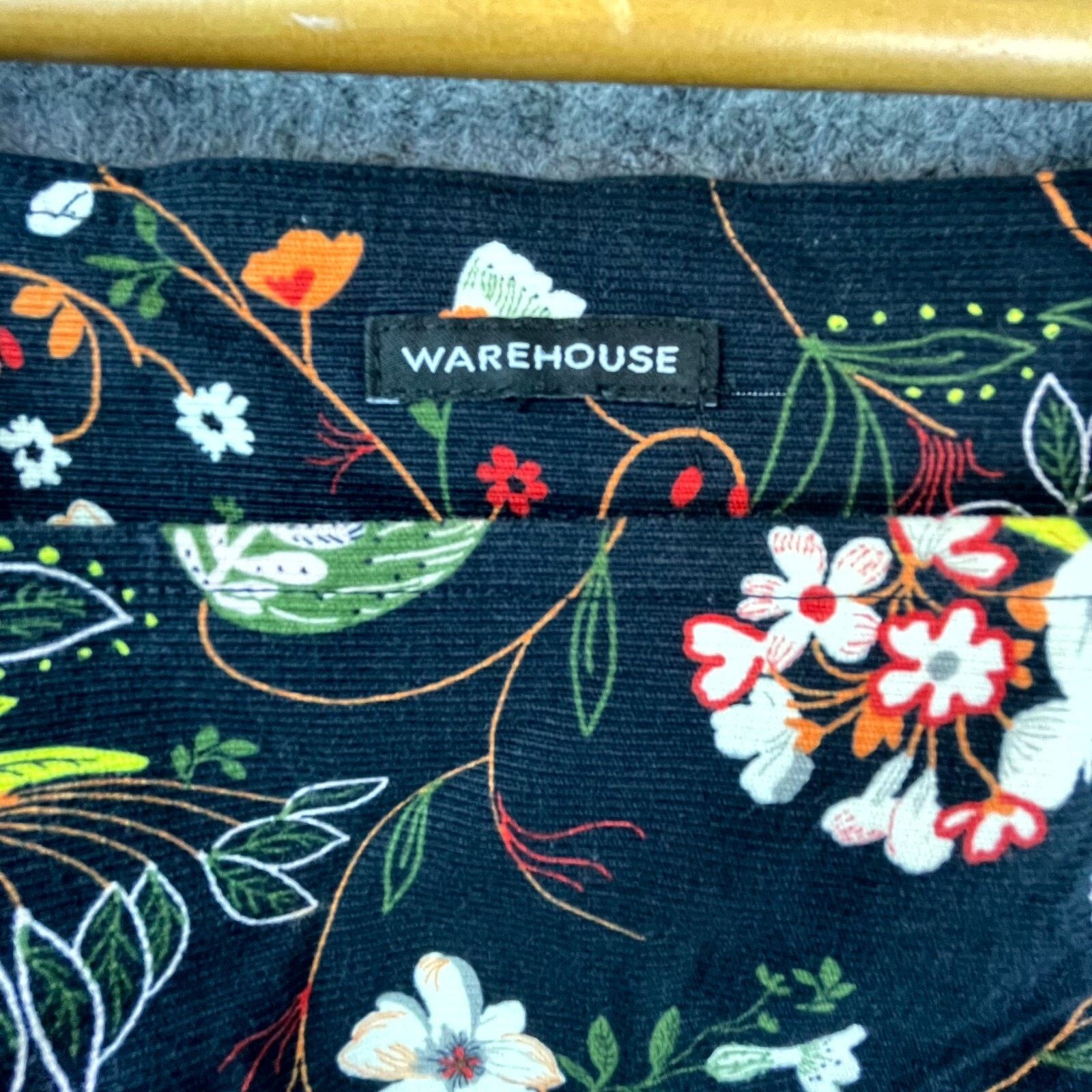 Warehouse Warehouse Dress 2 Black Dark Romantic Boho 90s Y2K Retro Size XS / US 0-2 / IT 36-38 - 4 Thumbnail