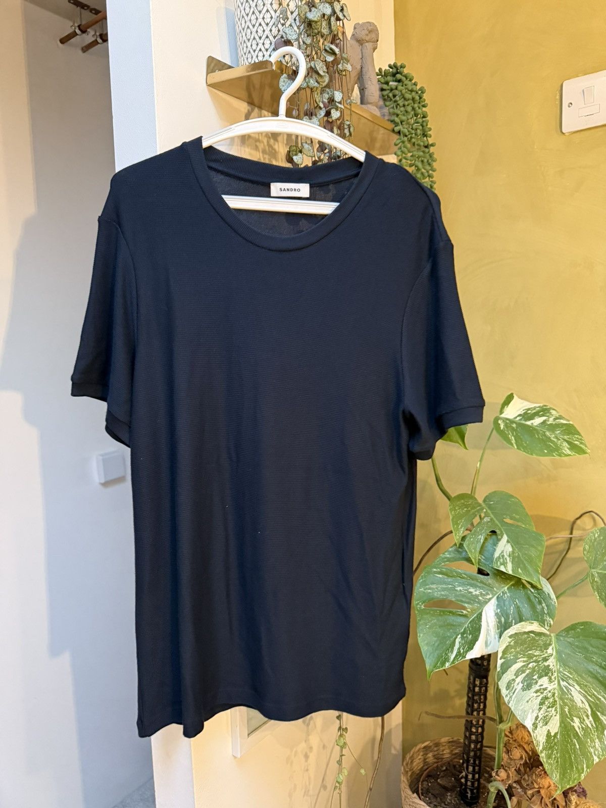 Sandro Sandro - Marine T-Shirt - Medium Size US M / EU 48-50 / 2 - 1 Thumbnail