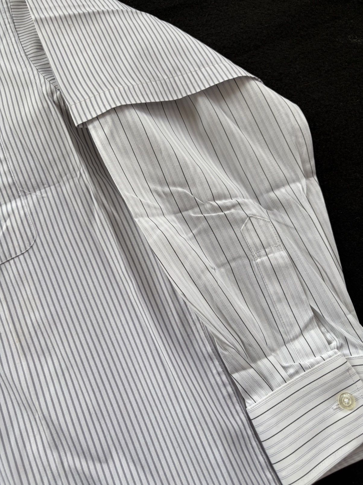 Balenciaga Balenciaga double layered vintage shirt button Size US L / EU 52-54 / 3 - 4 Thumbnail