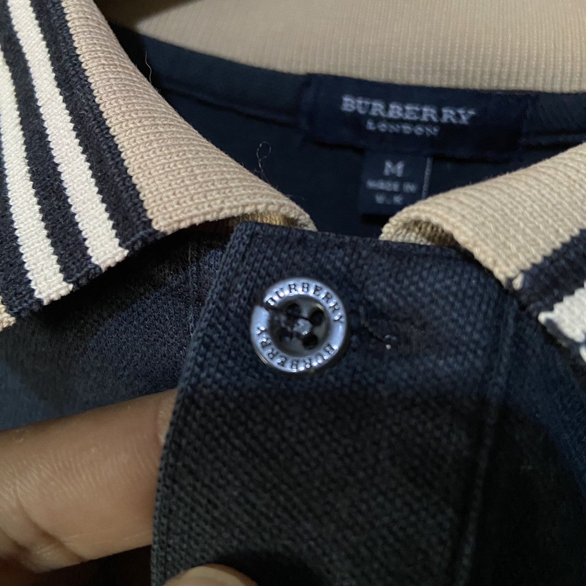 Burberry Burberry Longsleeve Polo Size US M / EU 48-50 / 2 - 6 Thumbnail