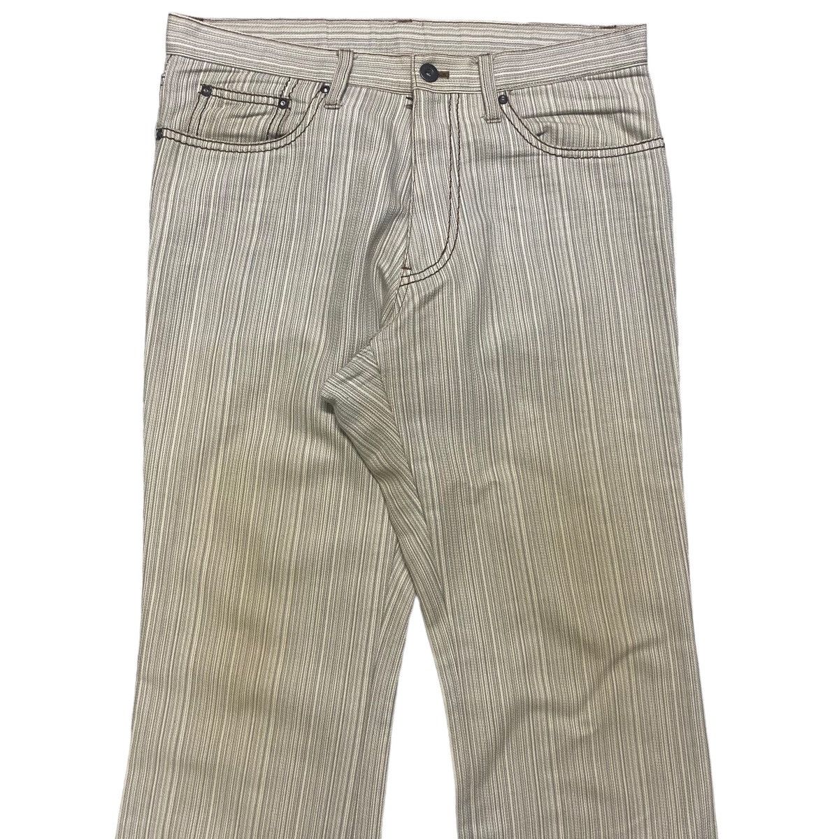 Japanese Brand Japanese Brand Elle Homme Striped Flare Pants Size US 31 - 3 Thumbnail
