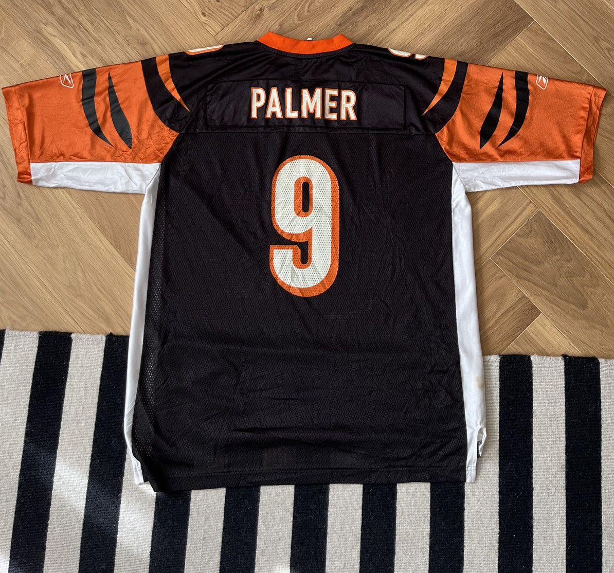 Reebok Carson Palmer Cincinnati Bengals 2005–06 Reebok Home Jersey Size US XL / EU 56 / 4 - 7 Thumbnail
