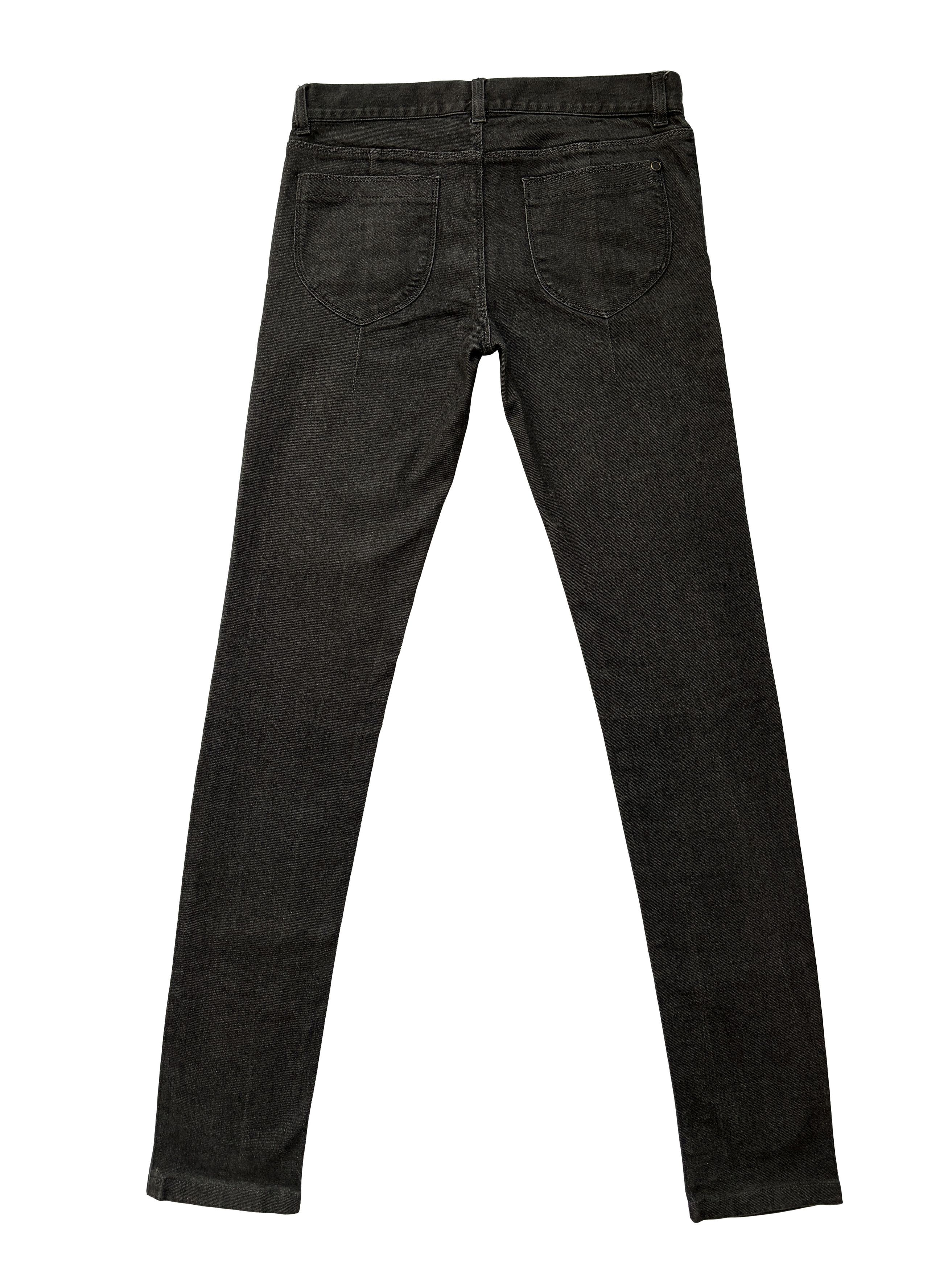 Dior ⚡️QUICK SALE⚡️Dior Black Skinny Denim Jeans Size 28" / US 6 / IT 42 - 2 Thumbnail