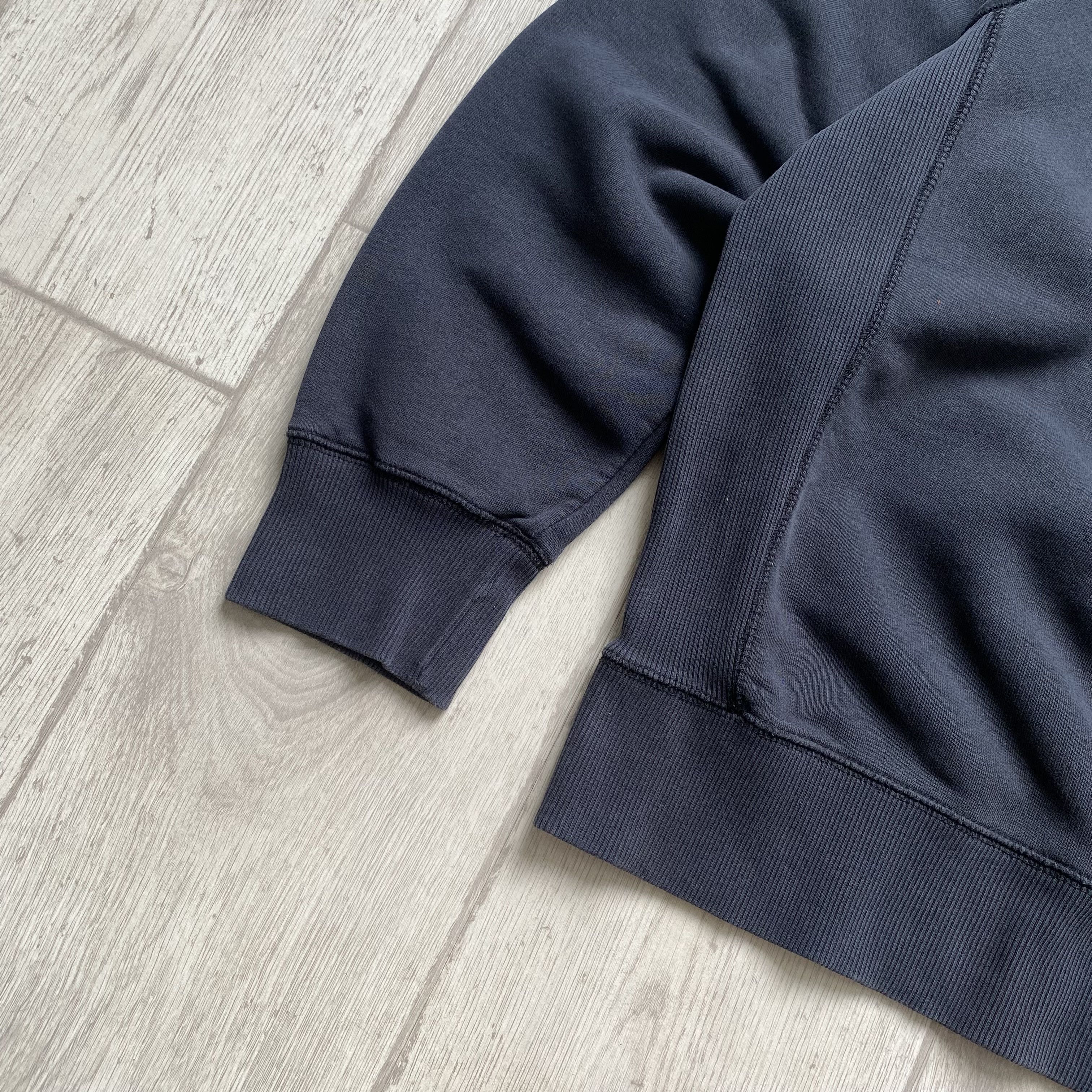 Nike 🩶Vintage 00s Faded Nike Boxy Sweatshirt mini swoosh Y2K Size US XXL / EU 58 / 5 - 4 Thumbnail