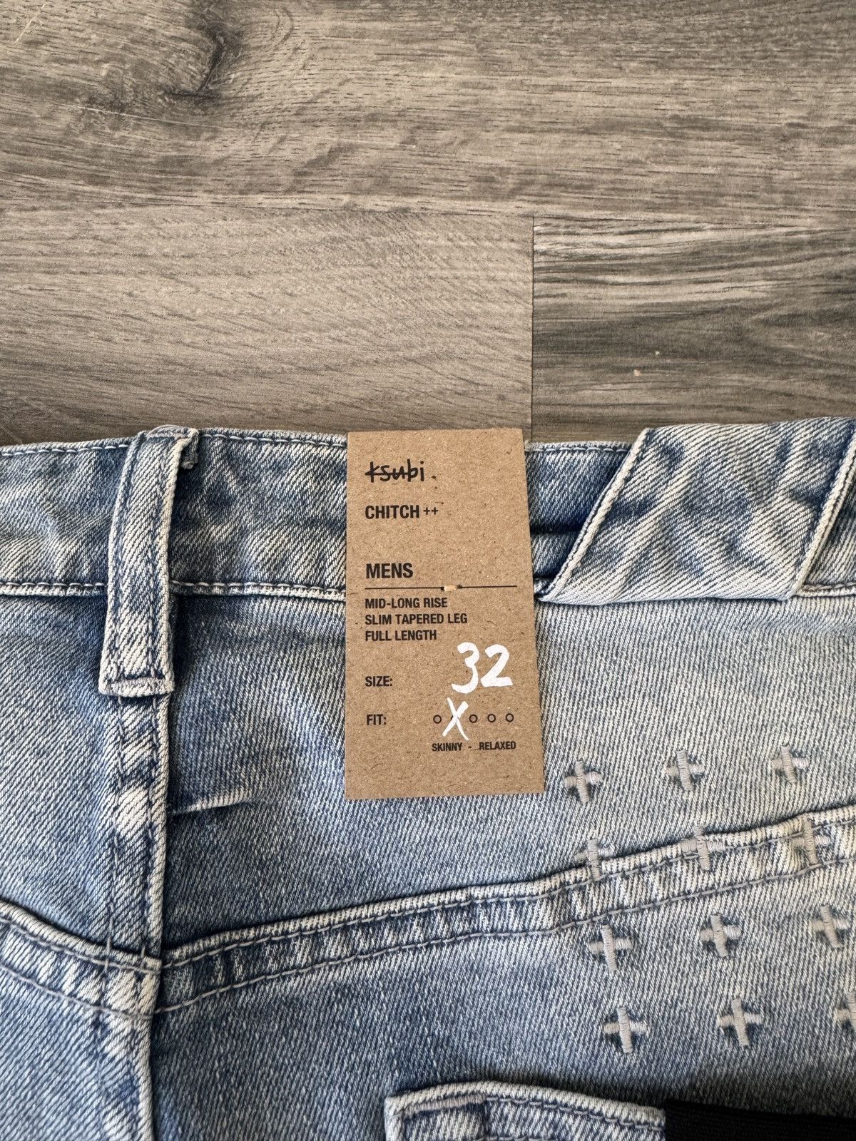 Ksubi KSUBI Blue Thrashed Size US 32 / EU 48 - 8 Thumbnail