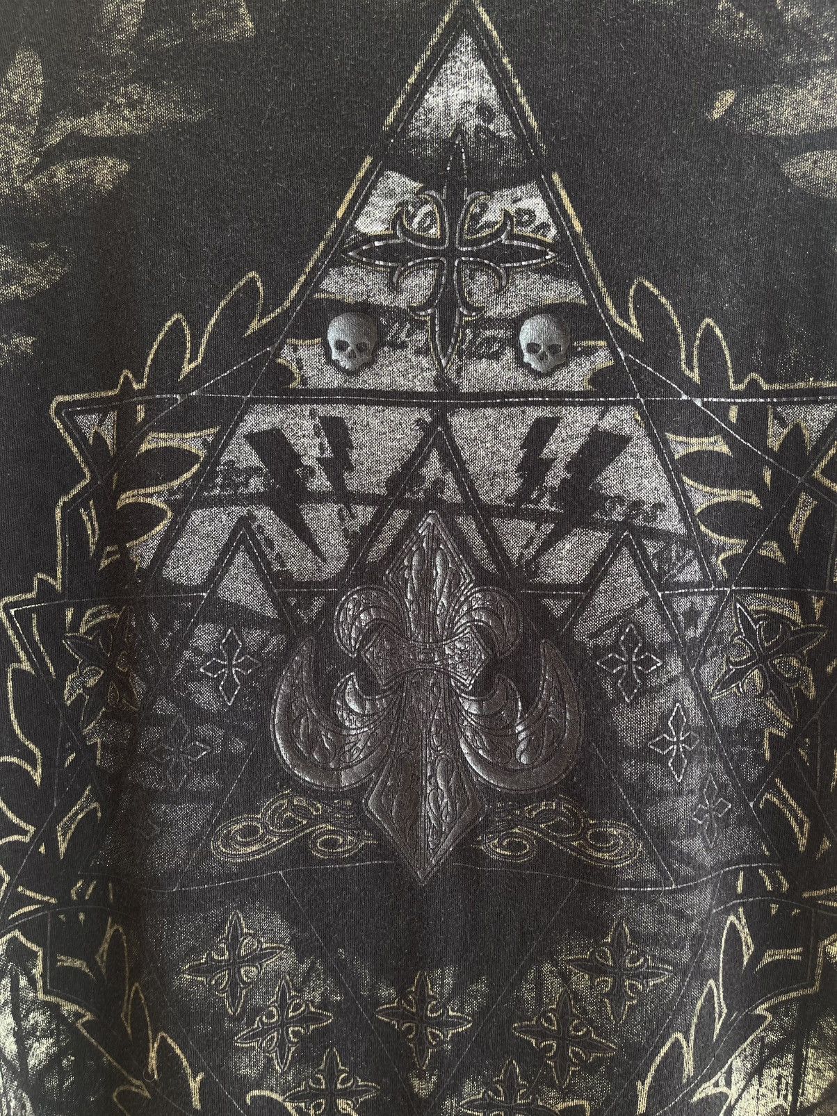 Vintage Xzavier Cross Cyber Style All Overprint T-Shirt 2000s 2010s Size US M / EU 48-50 / 2 - 13 Thumbnail