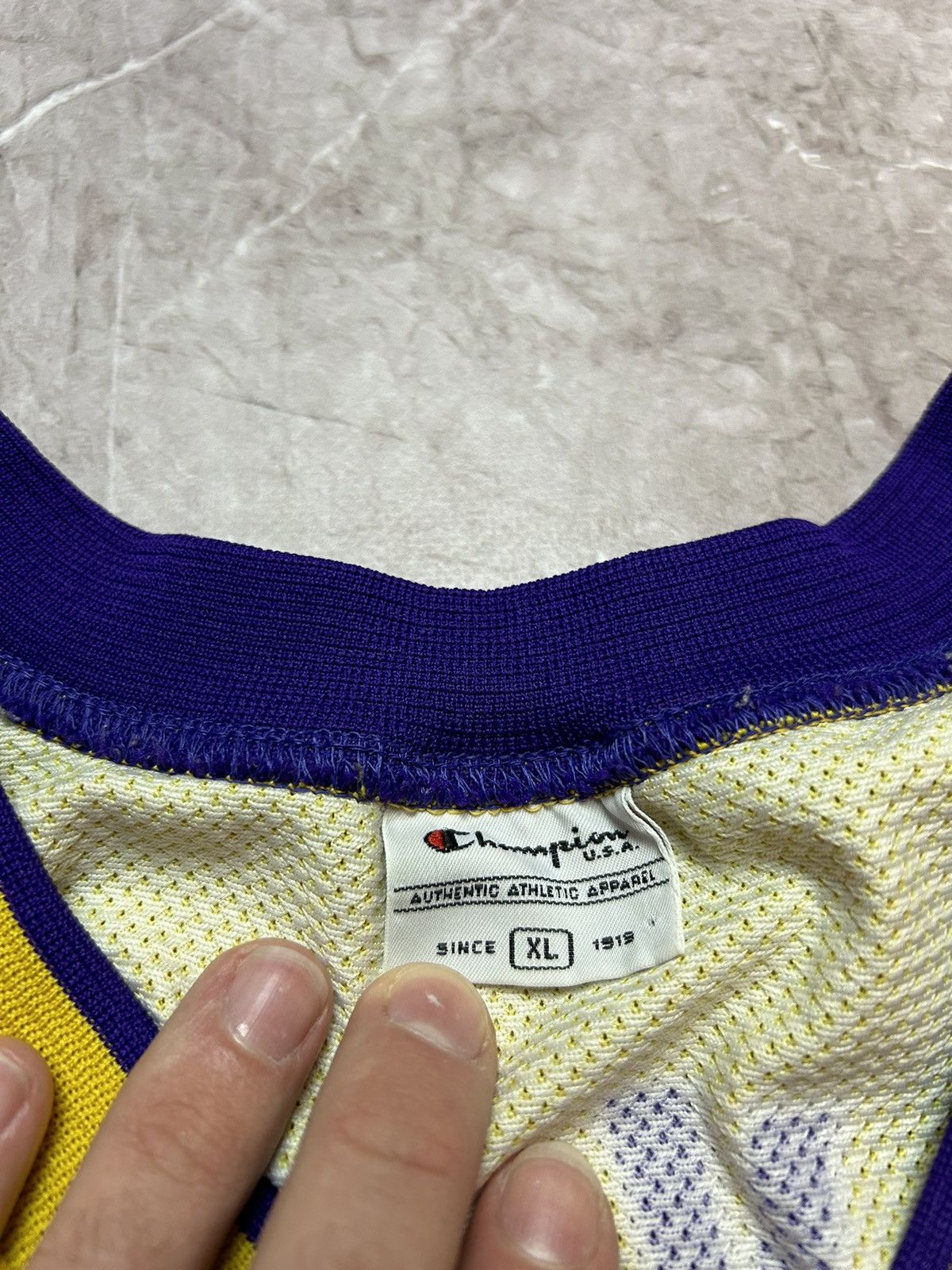 Champion × NBA × Vintage Kobe Bryant Lakers Champion NBA Basketball Jersey Size US XL / EU 56 / 4 - 9 Thumbnail