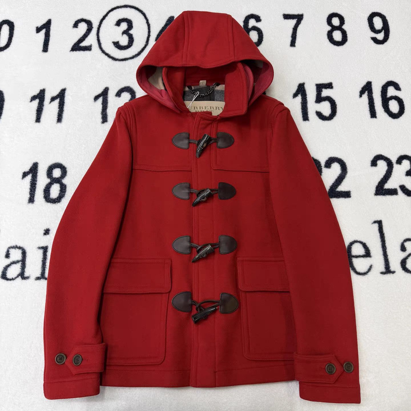 Burberry Burberry Wool Coat K15 Size S / US 4 / IT 40 - 1 Thumbnail