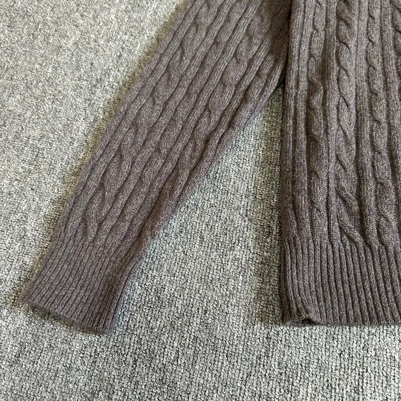 Loro Piana LORO PIANA Small cashmere semi-high neck sweater Size US XL / EU 56 / 4 - 2 Thumbnail