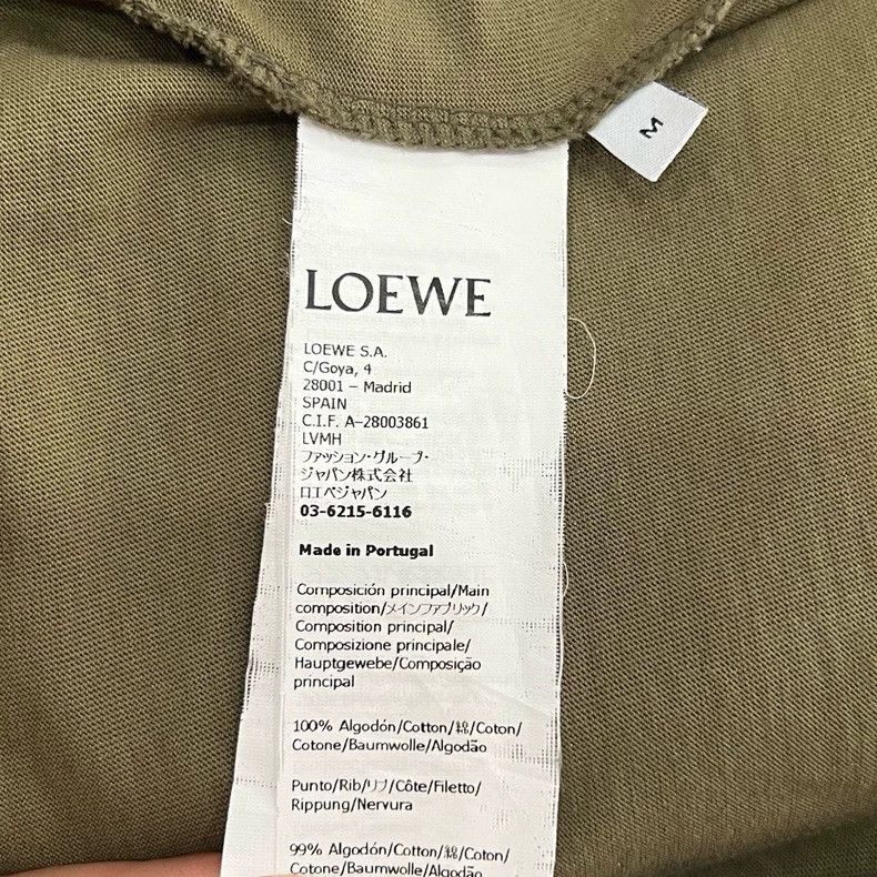 Loewe LOEWE Embroidered flower pocket decorated short sleeve T-s Size US M / EU 48-50 / 2 - 5 Thumbnail