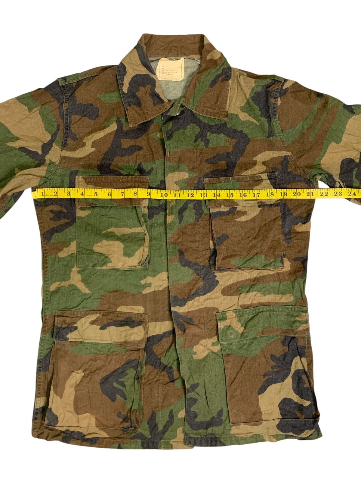 Other Rare Vintage US Army Woodland Camouflage BDU Field Jacket Size US S / EU 44-46 / 1 - 6 Thumbnail