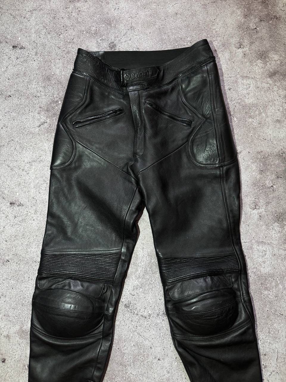 Belstaff Belstaff Moto Vintage Leather Track Suit Jacket + Pants bike Size US M / EU 48-50 / 2 - 16 Thumbnail