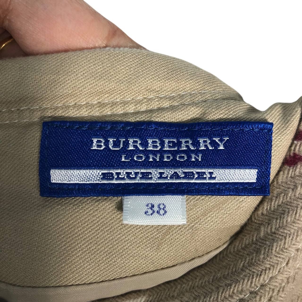 Burberry × Designer Burberry Blue Label London Mini Dress Size XS / US 0-2 / IT 36-38 - 7 Thumbnail