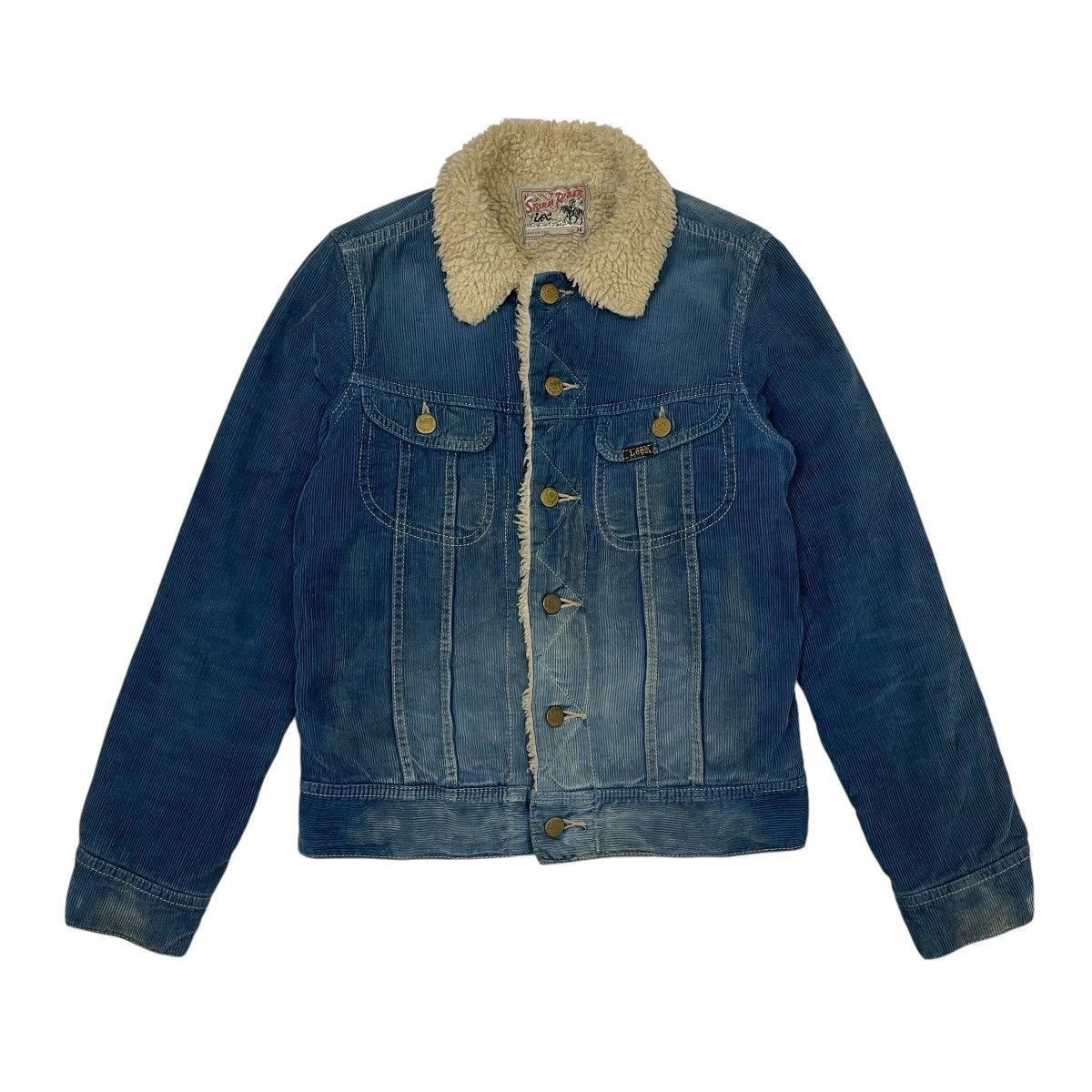 Lee ⚡️Vintage Lee Storm Rider Shearling Jacket Size US XS / EU 42 / 0 - 5 Thumbnail