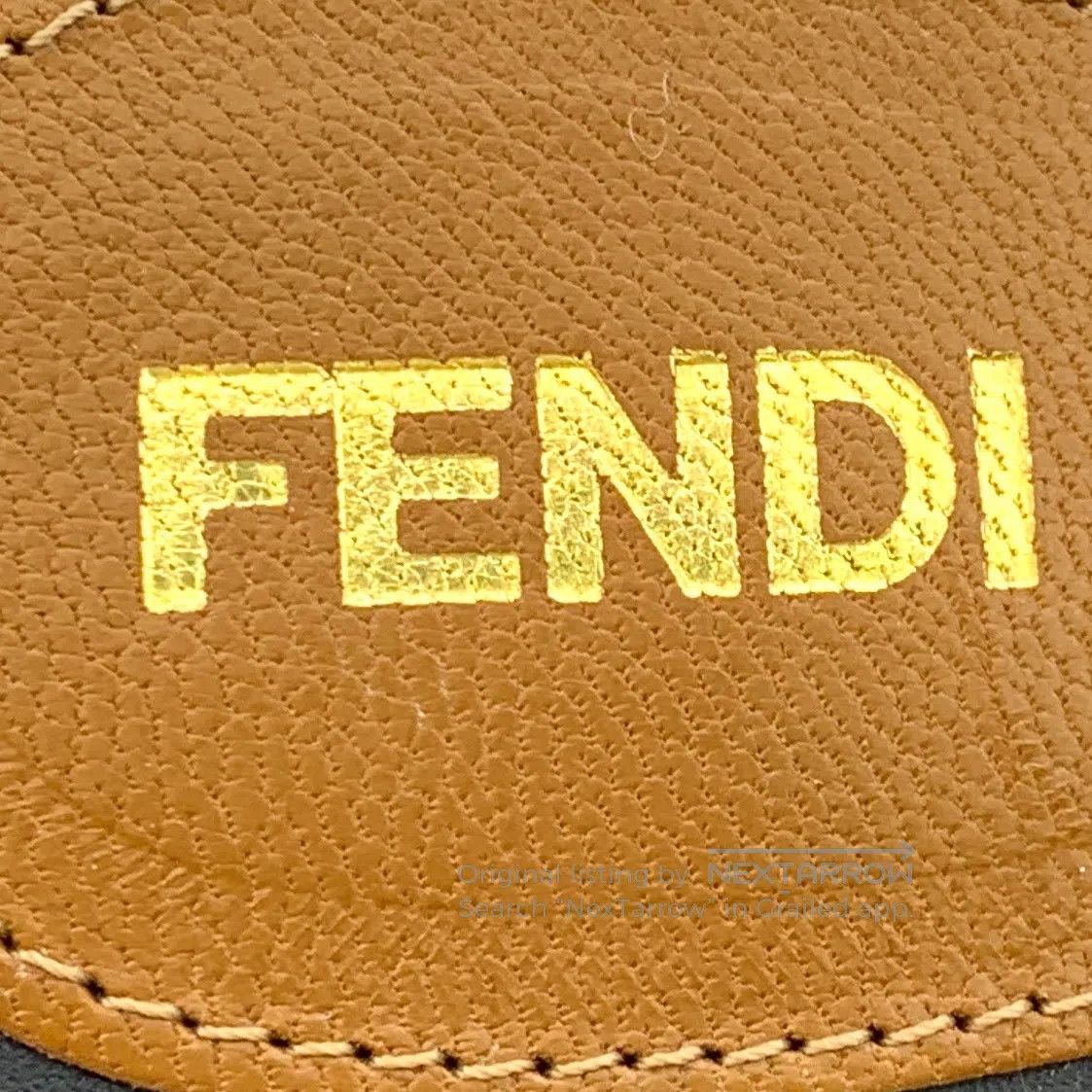 Fendi FENDI Colorful buckle design thick high-heeled sandals| Size US 5.5 / IT 35.5 - 7 Thumbnail
