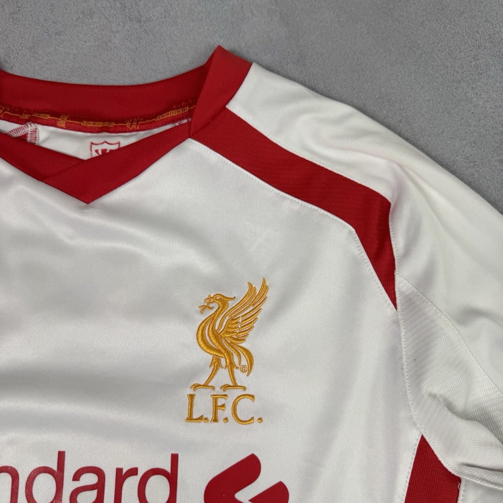 Warrior LIVERPOOL #8 GERRARD Warrior 2013-2014 AWAY JERSEY Size M Size US M / EU 48-50 / 2 - 7 Thumbnail