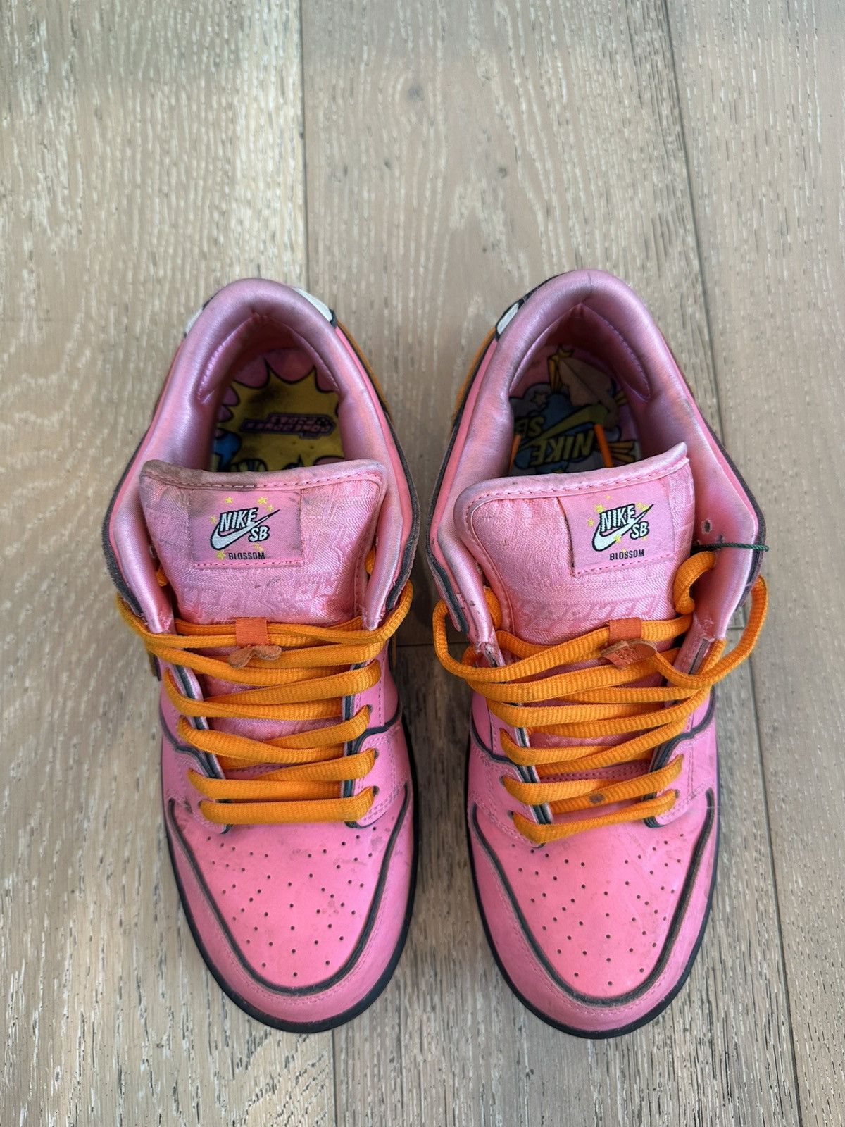 Nike SB Nike Sb Dunk Low Powerpuff Girls Blossom Size US 8.5 / EU 41-42 - 2 Thumbnail