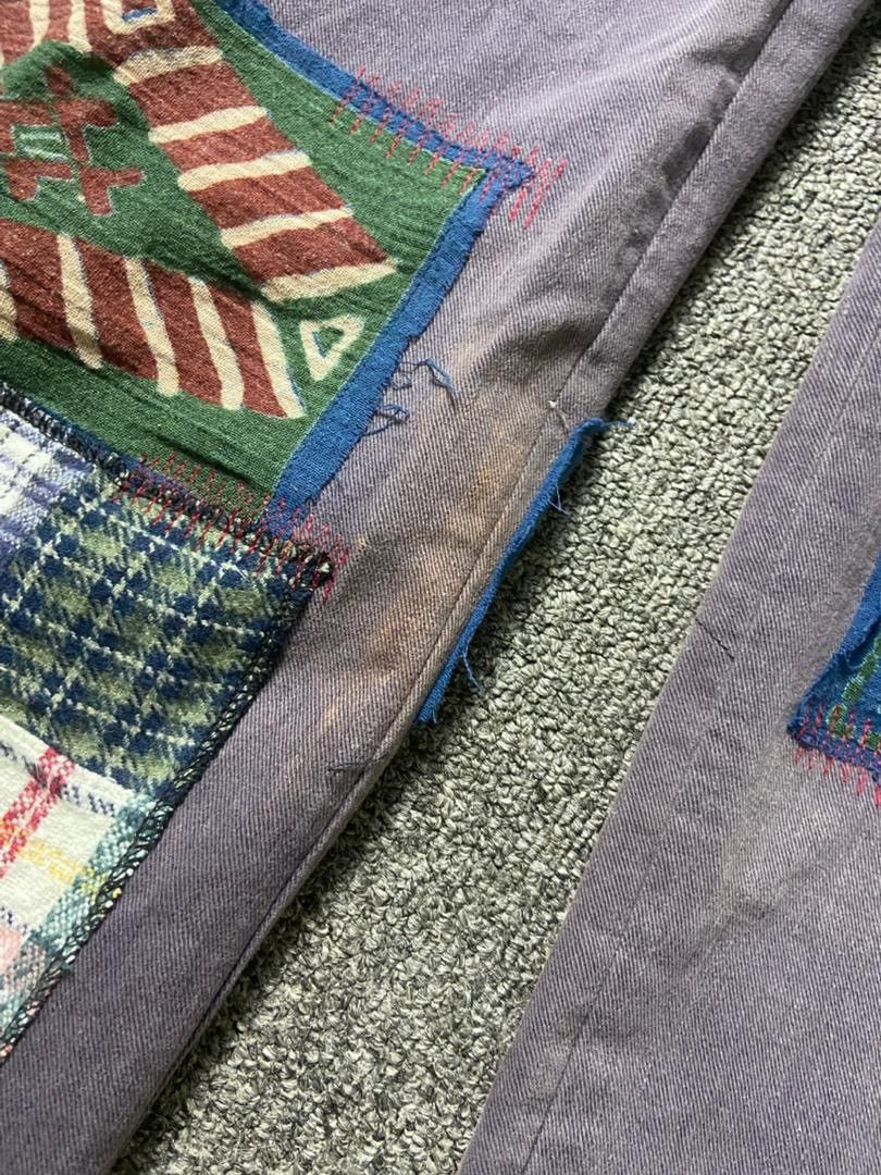 Kapital Kapital Japanese Brand Unique Patchwork Pants (185) Size US 35 - 21 Thumbnail