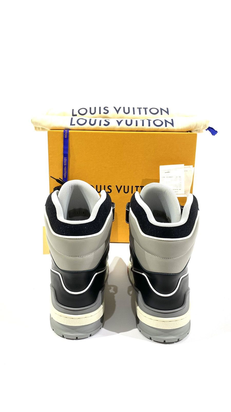 Louis Vuitton Louis Vuitton Virgil Abloh 9 High Top Boots Sneakers Size US 9 / EU 42 - 3 Thumbnail