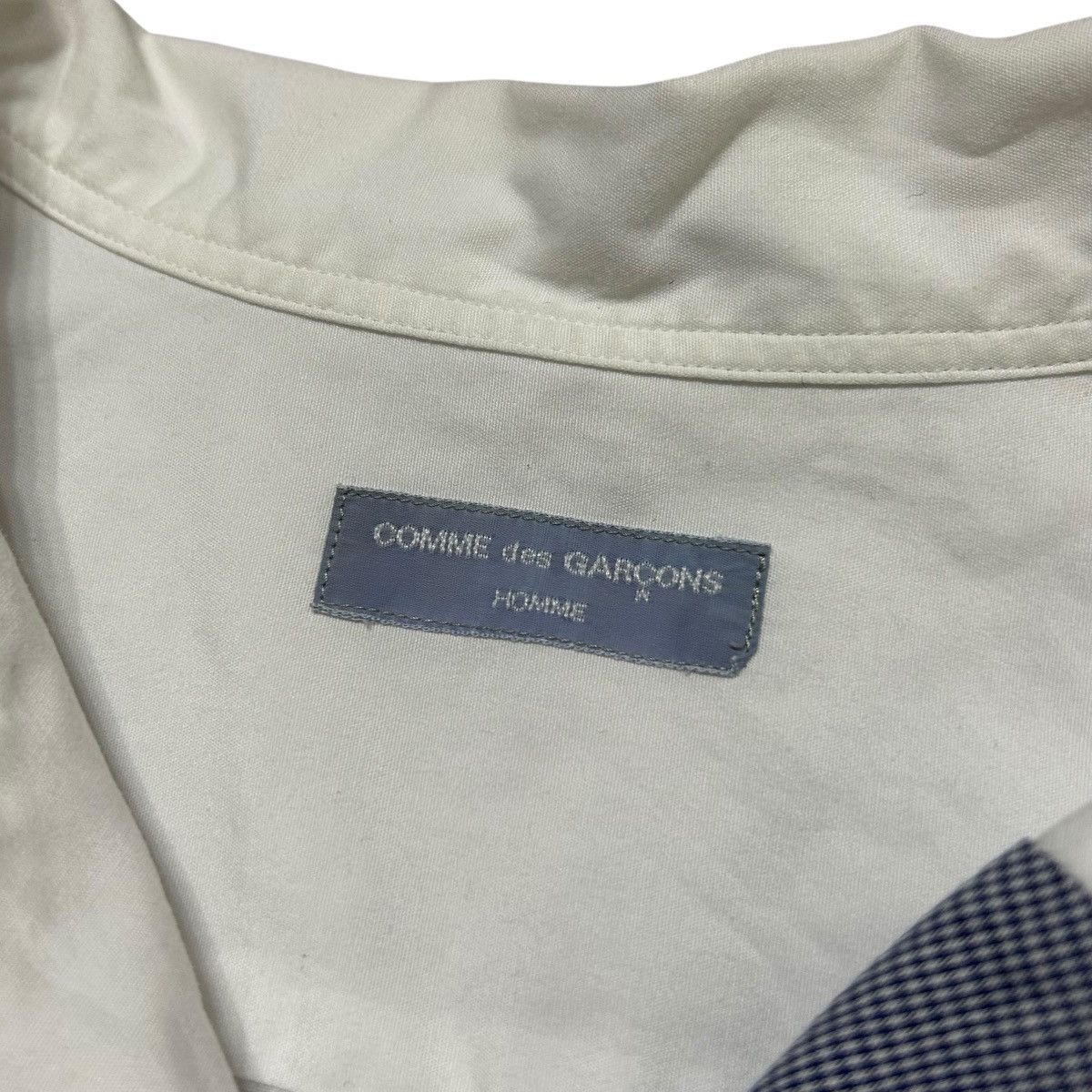 Comme des Garcons 558 02SS Comme Des Garcons Homme patchwork Panelled shirt Size US S / EU 44-46 / 1 - 6 Thumbnail